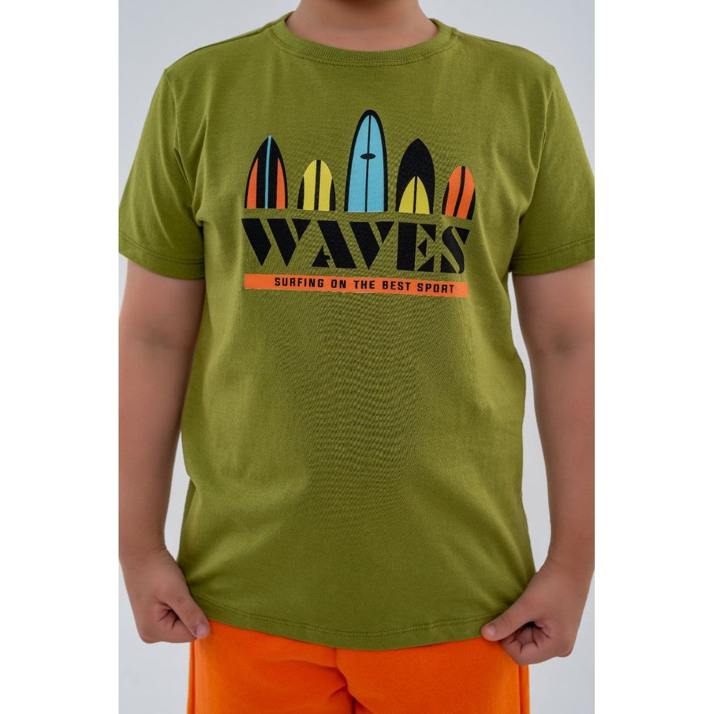 Conjunto Moletom Menino Prancha de Surf