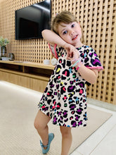 Vestido Infantil Menina Blogueirinha Lady Estampa Oncinha