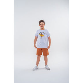 Conjunto Moletom Menino Urso Surfista
