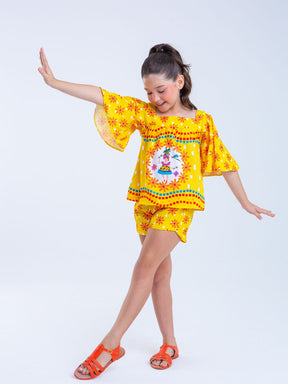 Conjunto Infantil Menina Barato Promoção Primavera Verão