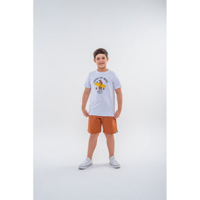 Conjunto Moletom Menino Urso Surfista