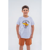 Conjunto Moletom Menino Urso Surfista